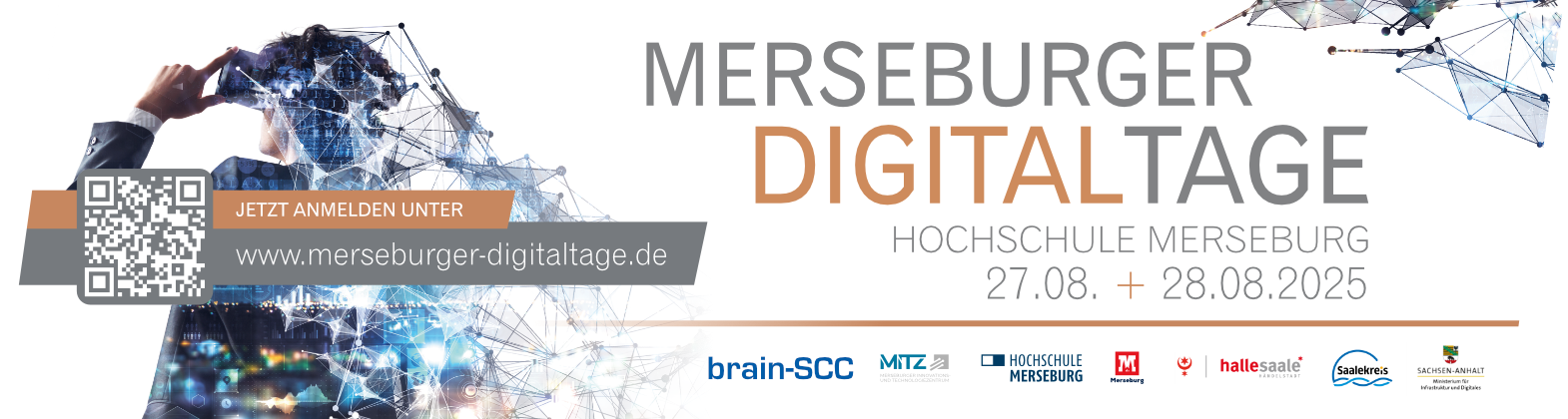 Merseburger Digitaltage - Hochschule Merseburg - 27.08 - 28.08.2025 - Jetzt Anmelden