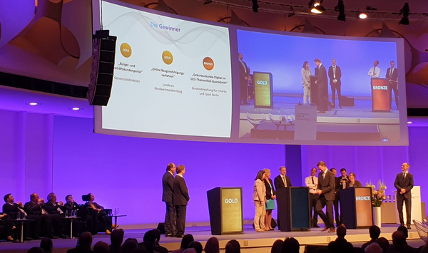 18. eGovernment-Wettbewerb 2019 © (Foto: Olaf Rohstock, Form-Solutions GmbH)