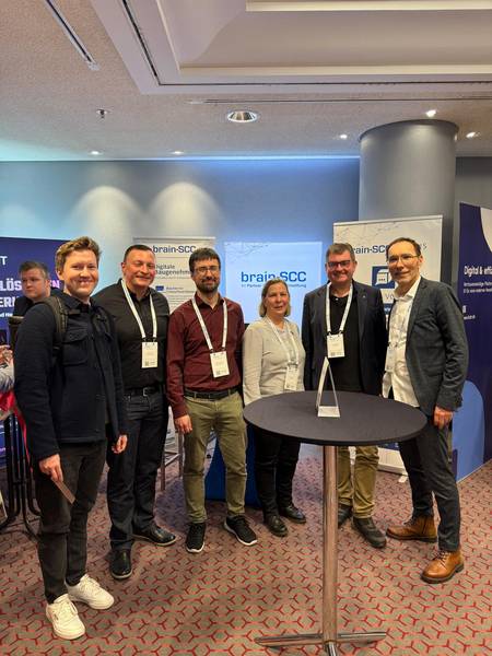 brain-SCC-Messestand &copy; brain-SCC GmbH