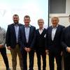 Gruppenfoto neuer Vorstand 2022 mit Geschäftsführer
