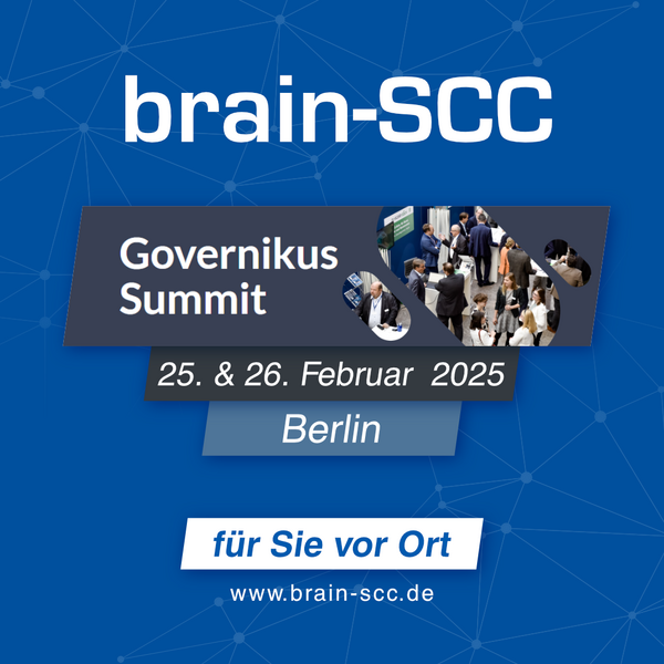 kalender brain scc anzeige 1080x1080px 2025 governikus summit 1