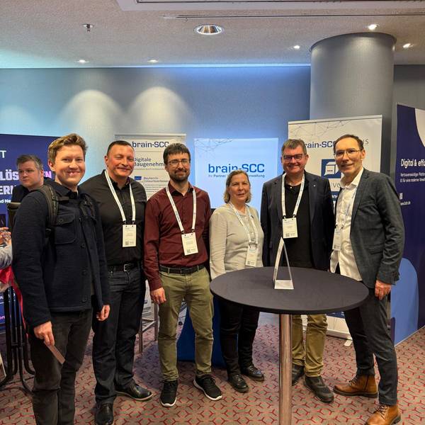 brain-SCC-Messestand &copy; brain-SCC GmbH