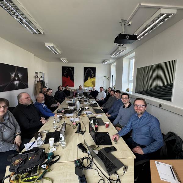 DATABUND-Arbeitsgruppe Barrierefreiheit tagt in Merseburg &copy; brain-SCC