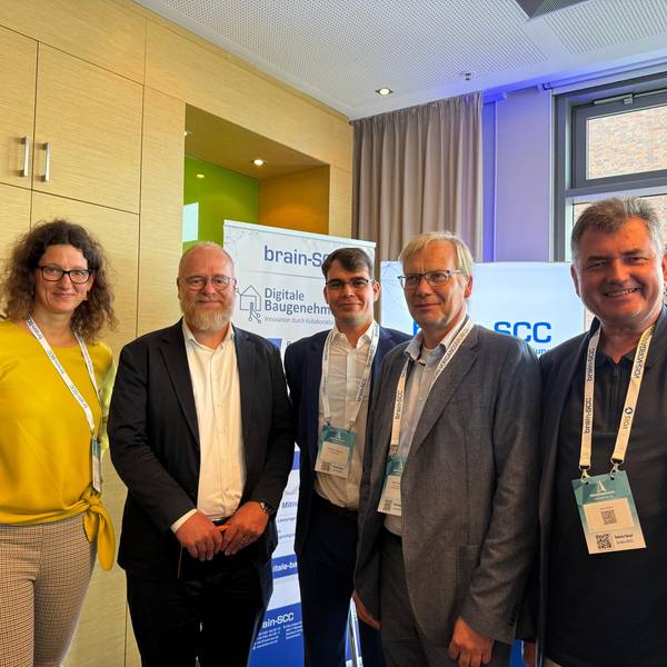 Antje Buschschulte, Bernd Schlömer, Christian Butzkies, Marco Anschütz & Sirko Scheffler v.l. &copy; brain-SCC GmbH