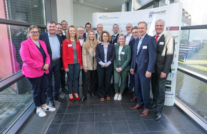 Gemeinsames Gruppenbild der 17. Mitteldeutschen Digitalisierungskonferenz